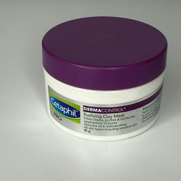 Lot of 2 Cetaphil Pro Derma Control Purifying Clay Mask with Designed for Oily - Picture 2 of 8